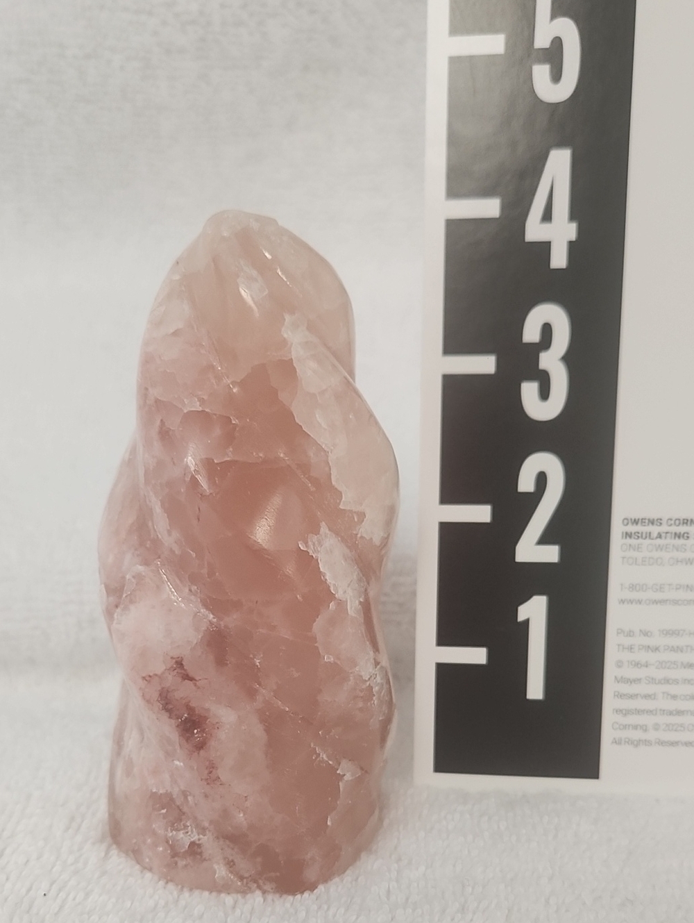 Rose Quartz Polished Decorative Sculpture